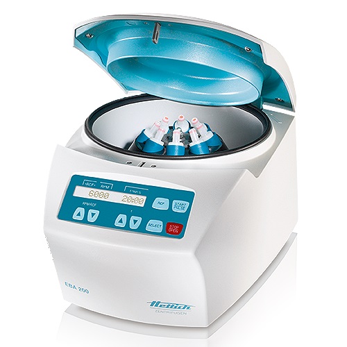 Máy ly tâm ống máu nhi khoa HETTICH EBA 200 Máy ly tâm ống máu nhi khoa HETTICH EBA 200