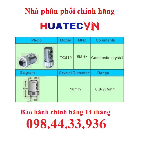 Đầu dò đo độ dày TC510