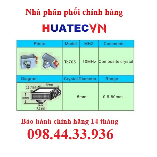 Đầu dò đo độ dày kim loại TC705