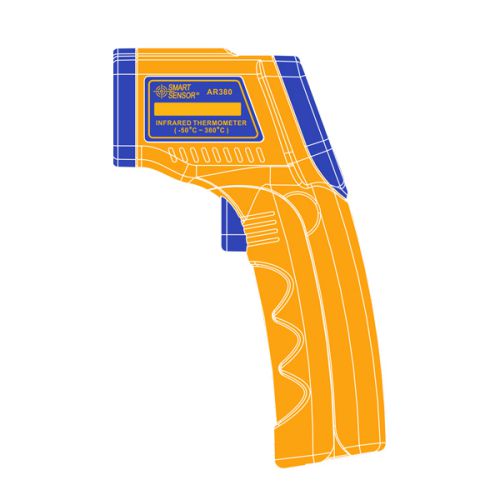 Nhiệt kế hồng ngoại AR380