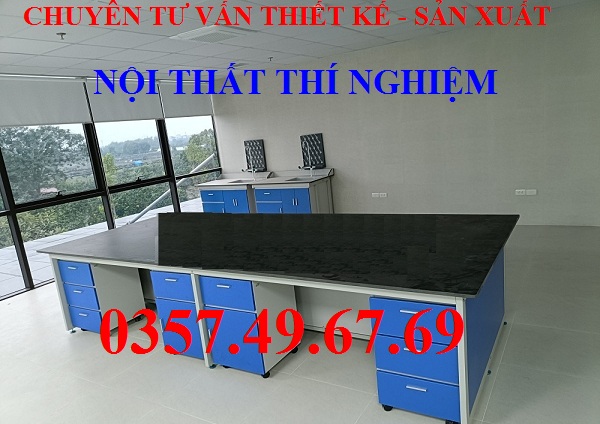 Bàn Thí Nghiệm Trung Tâm 2m4 BTN-TT-05