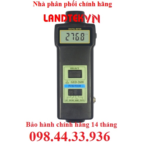 Máy đo tốc độ động cơ không tiếp xúc GED-2600