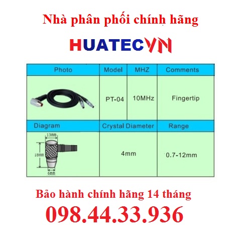 Đầu dò đo độ cứng kim loại Huatec PT-04